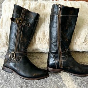 BED STU leather boots